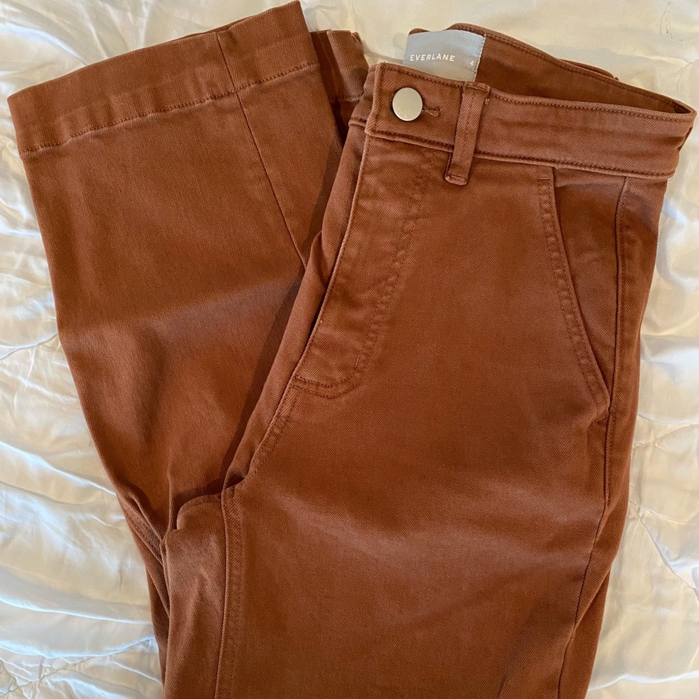 Everlane The Straight-Leg Crop Pant